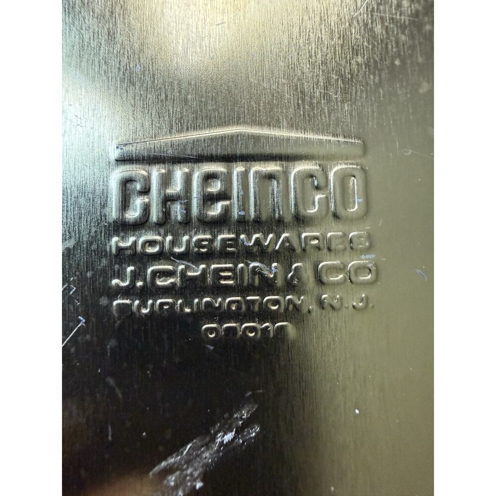 Vintage 1977 Cheinco Golden Harvest Flour Tin Canister Retro Farmhouse Cottage - Picture 7 of 10